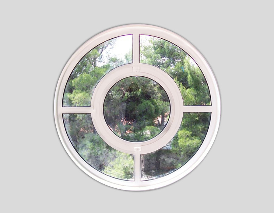 Τοξωτά Κουφώματα  Τοξωτό με περιστρεφόμενο παράθυρο | ALHOME